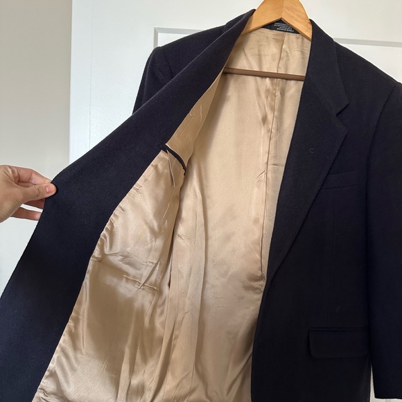 Vintage Navy Blue Blazer - Picture 2 of 7